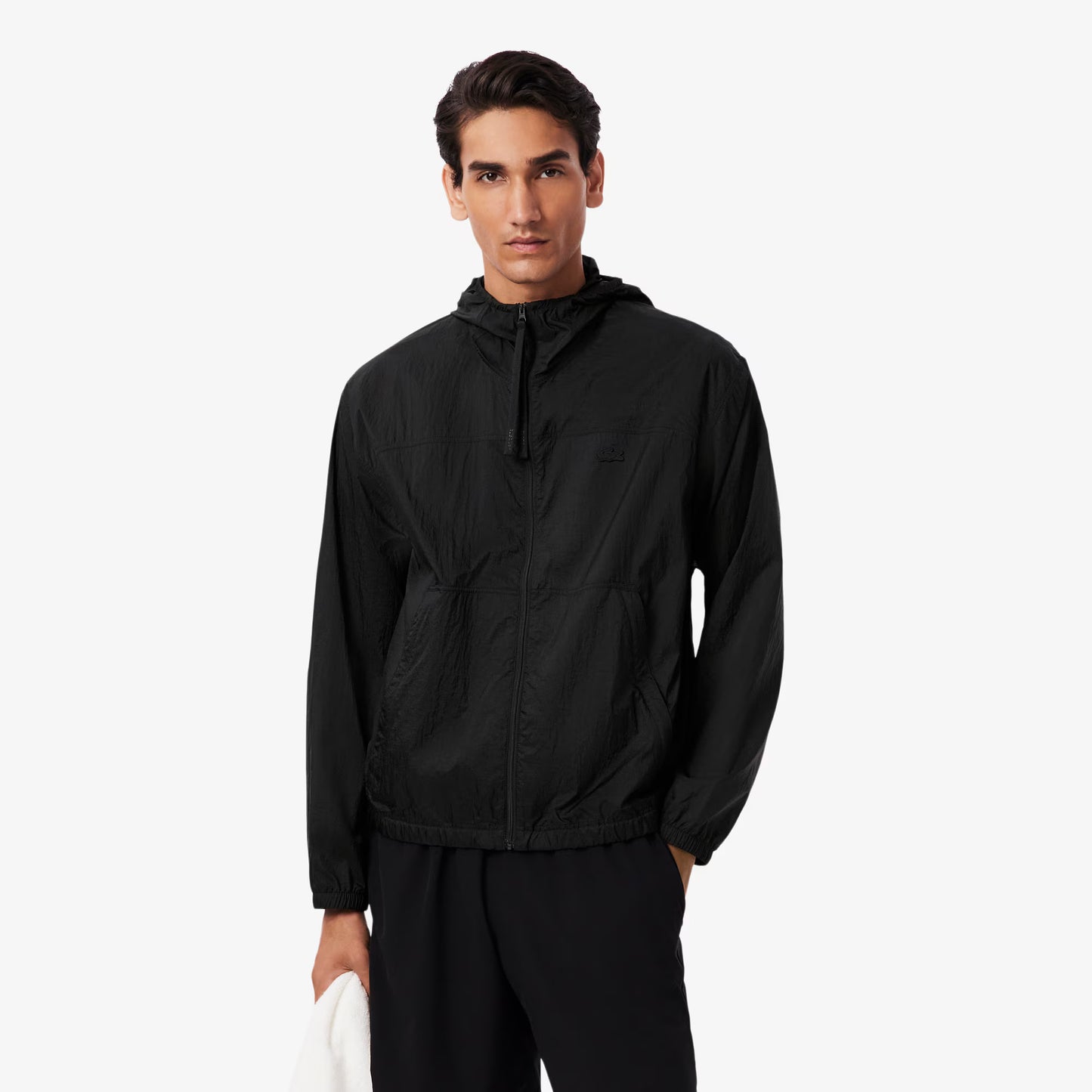 Wasserabweisende verstaubare Nylonjacke