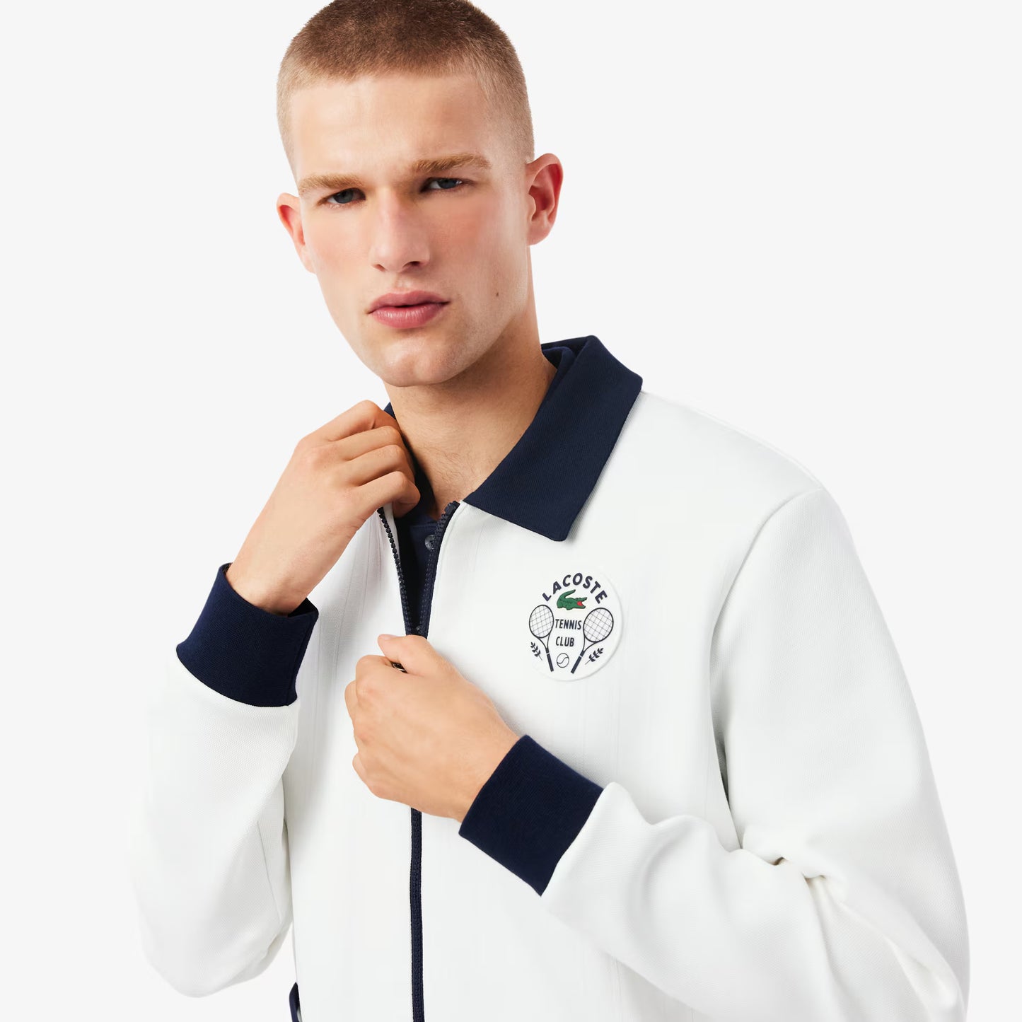 Tennis Heritage Ultra Dry Jacke mit Badge-Akzent