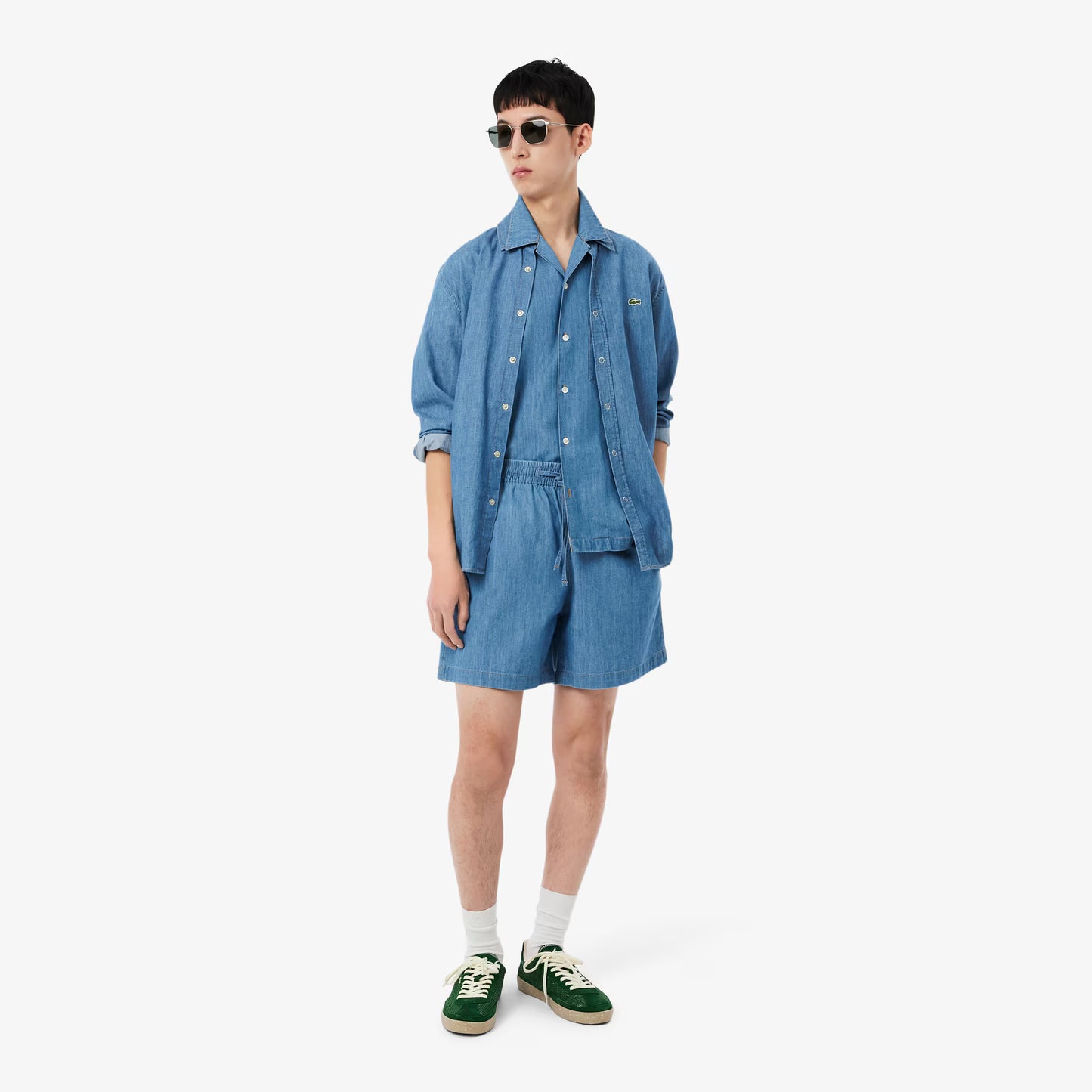 Relaxed Fit Jeans-Shorts