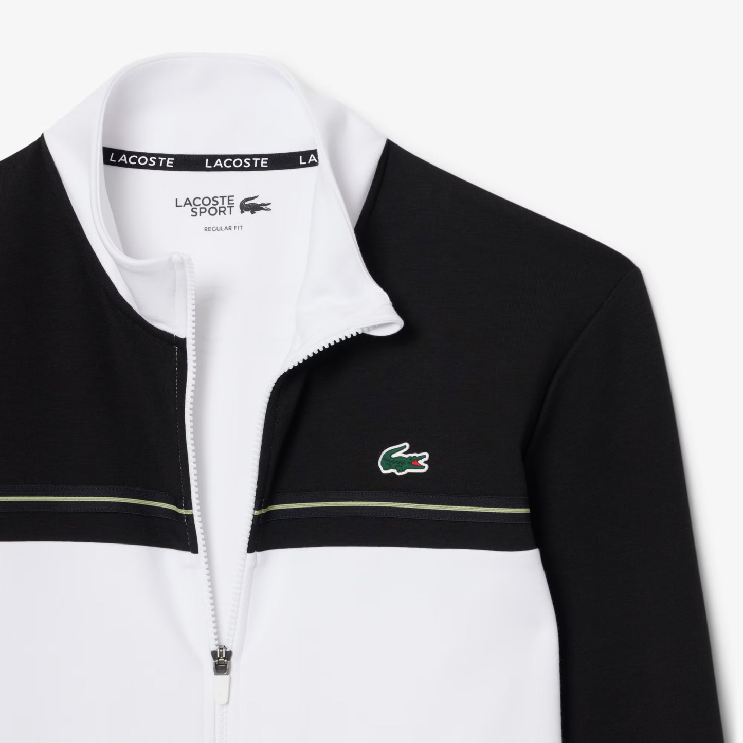 Sportliches Sweatshirt mit Reißverschluss und Color-Blocking