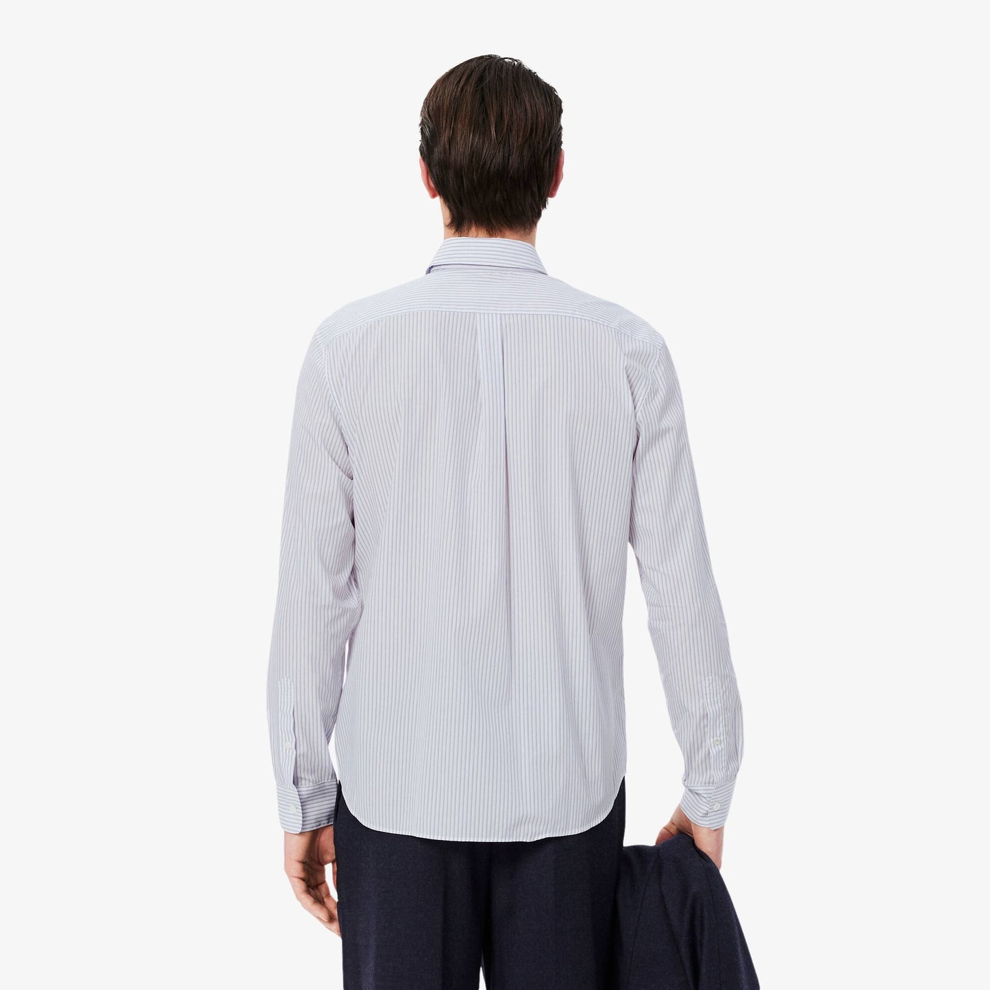 Hemd aus gestreiftem Popeline – Regular Fit