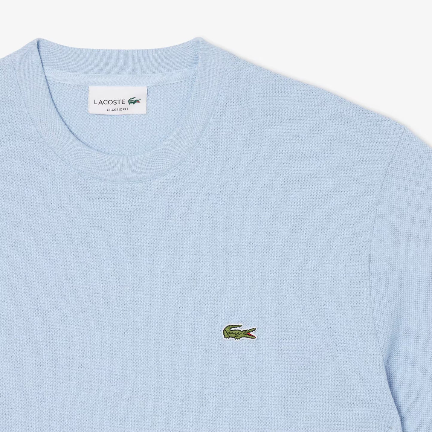 T-Shirt aus schwerem Baumwoll- und Leinen-Pikee