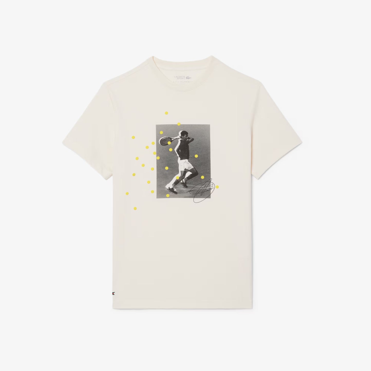 Lacoste Tennis x Novak Djokovic Grafik-T-Shirt