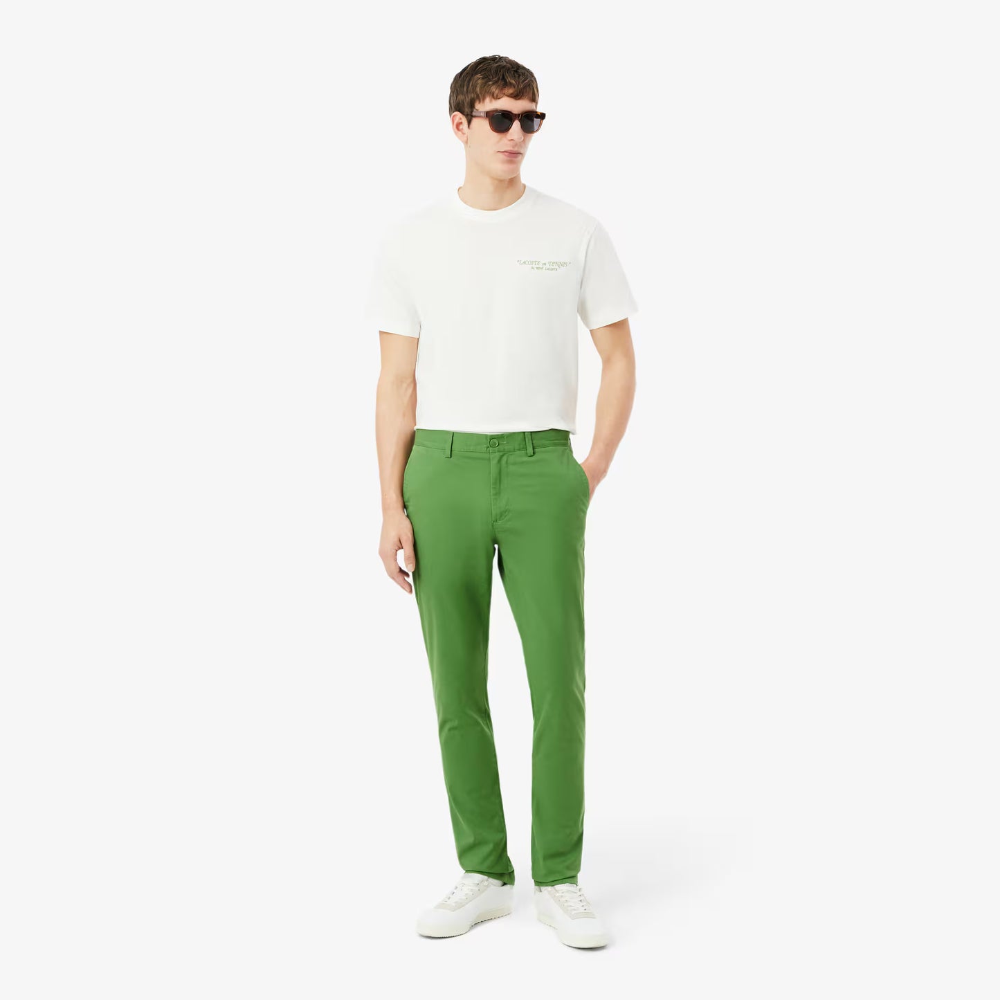 Slim Fit Stretch Twill Chino Hose