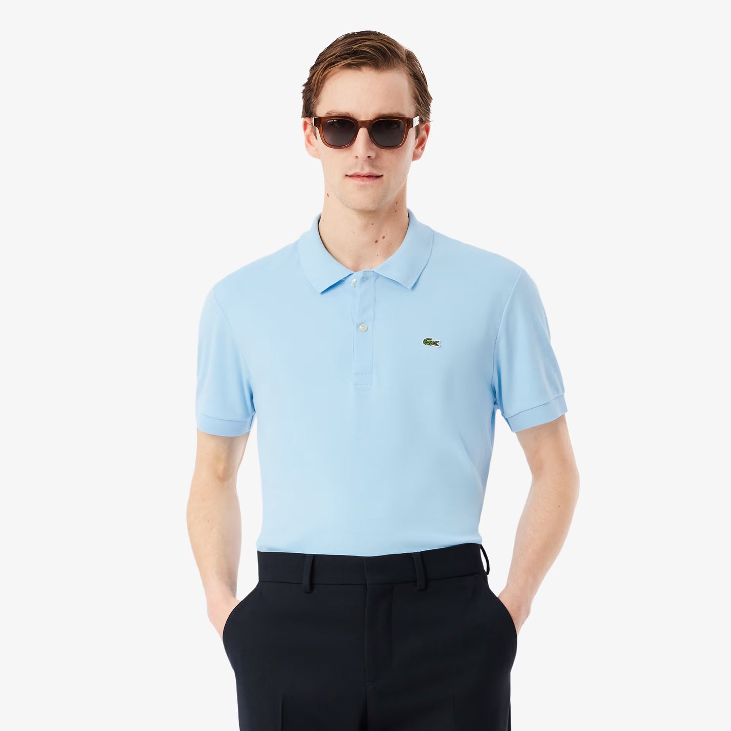 Regular Fit Polohemd aus Pima-Baumwolle