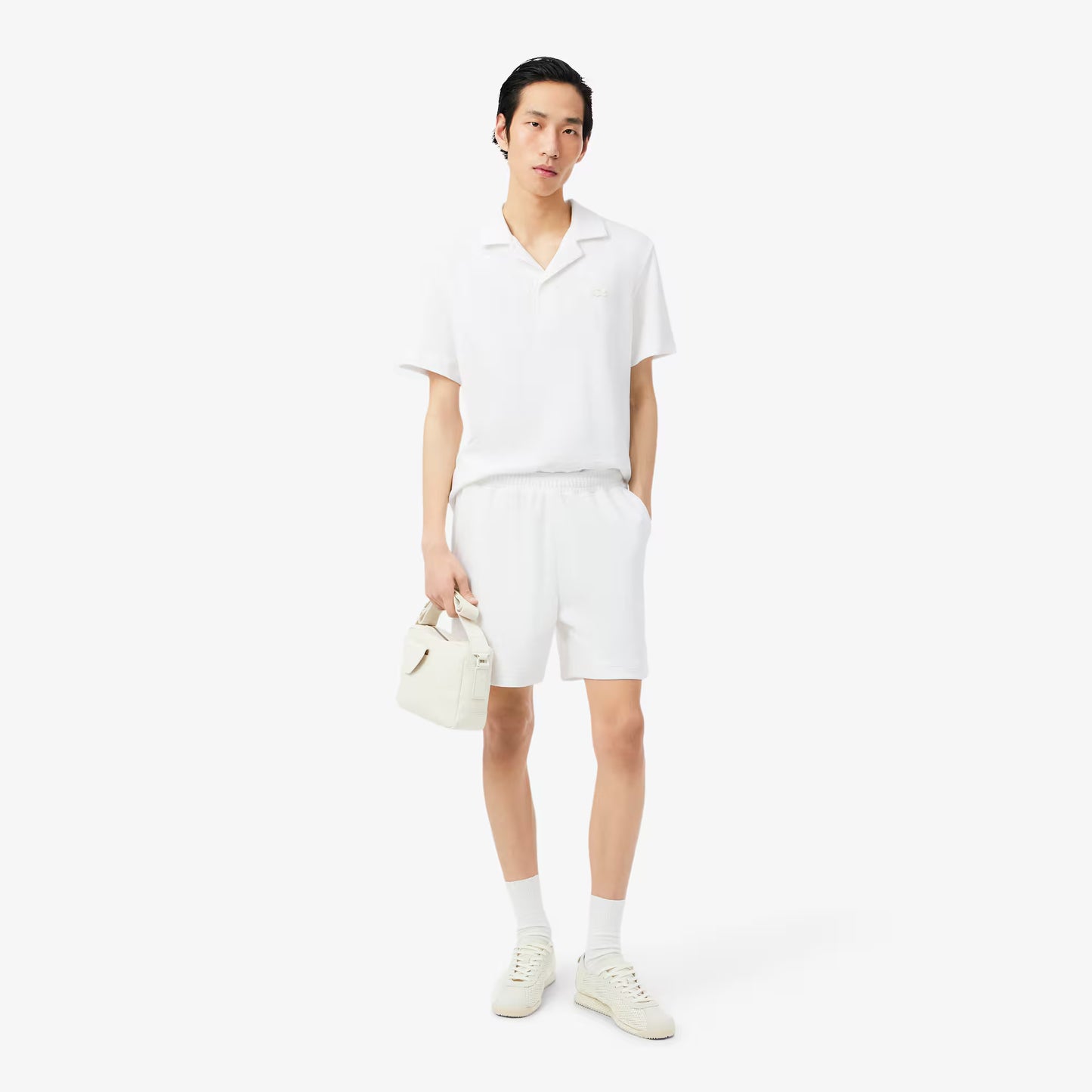 Strukturierte Jersey-Shorts