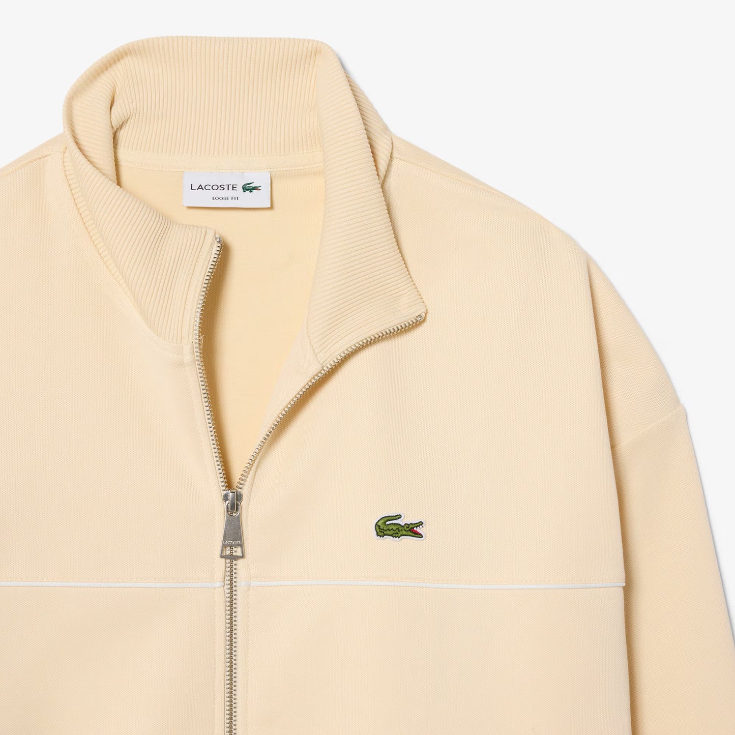 Sweatshirt mit Zierleiste und Reißverschluss