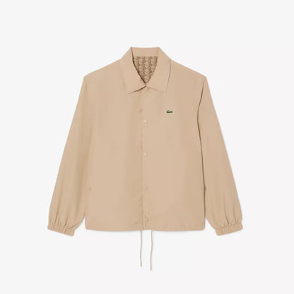 Wendbare Monogramm-Jacke aus zwei Materialien