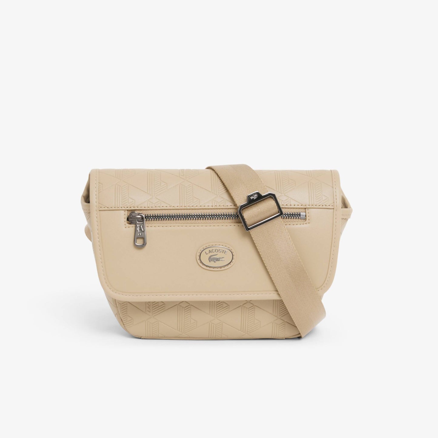 Umhängetasche aus Leder mit Mini-Monogramm