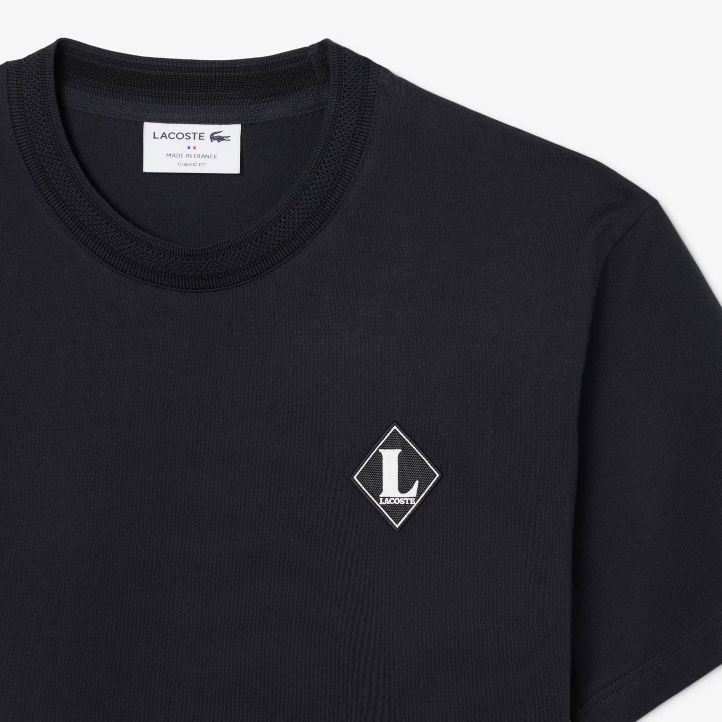 T-Shirt mit Akzenten, hergestellt in Frankreich