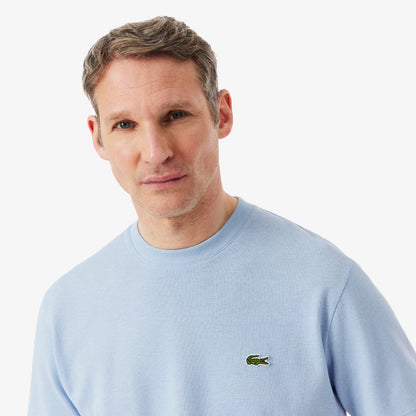 T-Shirt aus schwerem Baumwoll- und Leinen-Pikee