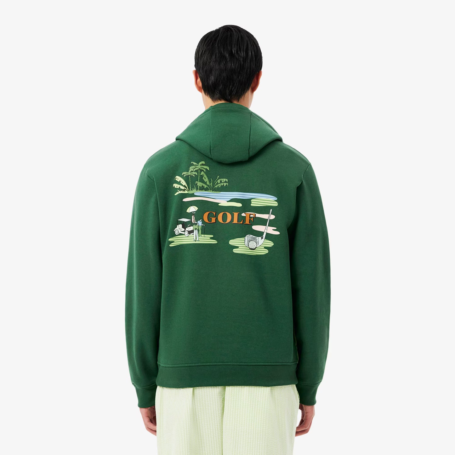 Golf Print Kapuzenpullover