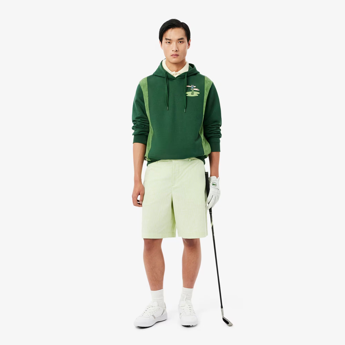 Golf Print Kapuzenpullover